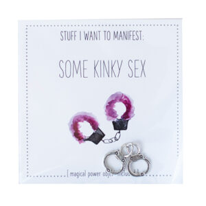 Warm Human Some Kinky Sex Mini Card & Charm