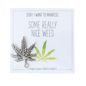 Warm Human Some Really Nice Weed Mini Card & Charm