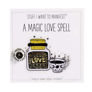 Warm Human A Good Magic Love Spell Mini Card & Charm
