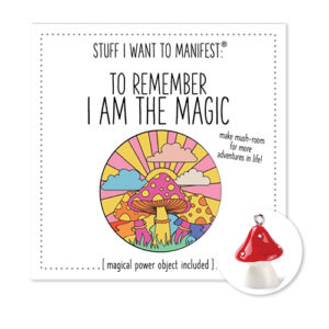 Warm Human I Am The Magic Mini Card & Charm