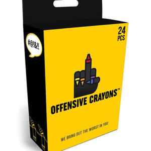 Wood Rocket Offensive Crayons