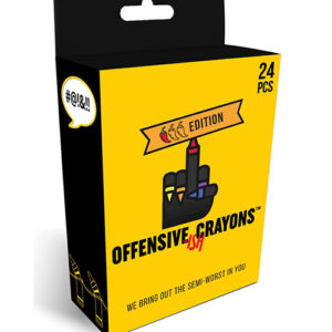 Wood Rocket Offensive-ish Crayons