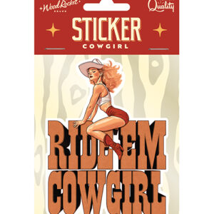 Ride Em Cowgirl Sticker