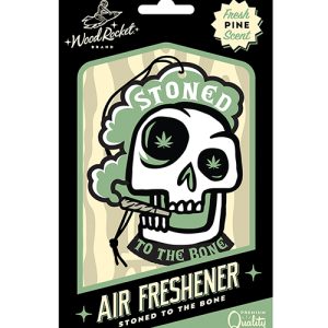 Wood Rocket Stoned to the Bone Air Freshener - Pine