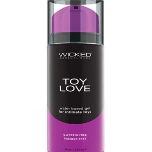 Wicked Sensual Care Toy Love Waterbased Gel - 3.3 oz