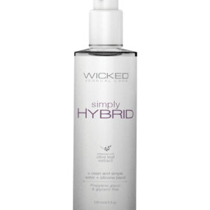 Wicked Sensual Care Simply Hybrid Lubricant - 4 oz
