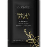 Wicked Sensual Care Waterbased Lubricant - .1 oz Vanilla Bean
