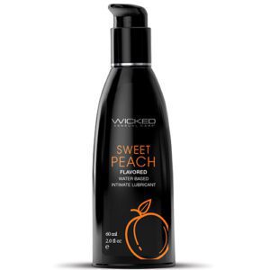 Wicked Sensual Care Waterbased Lubricant - 2 oz Sweet Peach