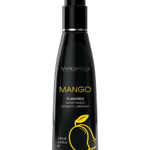 Wicked Sensual Care Water Based Lubricant - 4 oz Mango