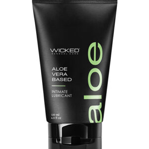 Wicked Sensual Care Aloe Vera Based Intimate Lubricant - 4 oz