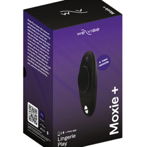 We-Vibe Moxie+ Panty Vibe - Satin Black