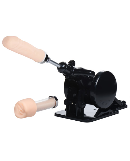 LoveBotz Rob FUK Adjustable Position Portable Sex Machine - Black - High Freight Costs - Image 2