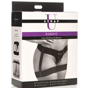 Strap U Bardot Elastic Strap-On Harness w/Thigh Cuffs