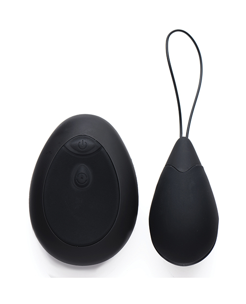 Bang! 10X Silicone Vibrating Egg - Black - Image 2