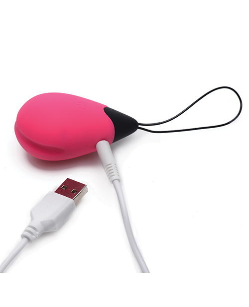 Bang! 10X Silicone Vibrating Egg - Pink - Image 4