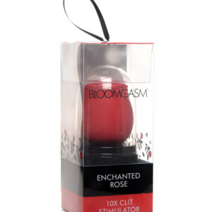 Inmi Bloomgasm Enchanted Rose 10X Clitoral Stimulator w/Case - Red