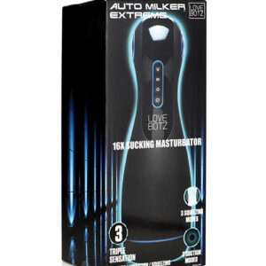 The Milker Auto Milker Extreme 16x Sucking Masturbator - Black