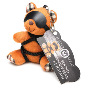 Master Series Bound Teddy Bear Keychain