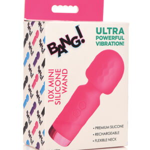Bang! 10X Mini Silicone Wand - Pink