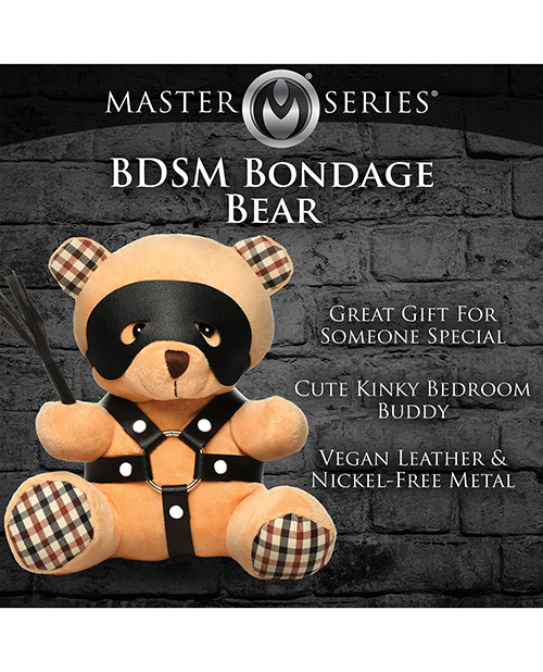 Master Series BDSM Teddy Bear Plush - Image 4