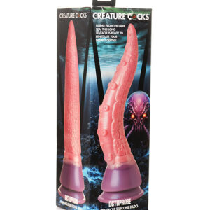Creature Cocks Octoprobe Tentacle Silicone Dildo - Pink/Purple