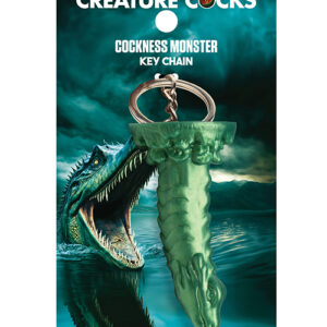 Creature Cocks Cockness Monster Silicone Key Chain - Multi Color