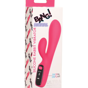 Bang! 10X Digital Rabbit Vibrator - Pink