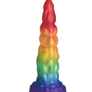 Creature Cocks Magic Rider Unicorn Silicone Dildo - Rainbow