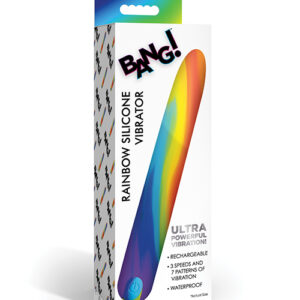 Bang! Rainbow Silicone Vibrator
