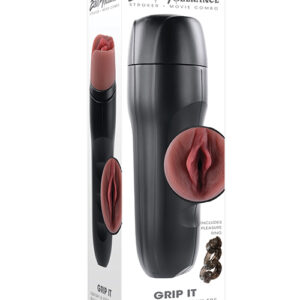 Zero Tolerance Grip It Vaginal Stroker - Dark